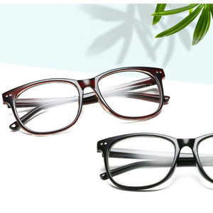 Retro Transparent Clear Lens Eyeglasses Fake Optical Eye Glasses Frames For Women Fashion Myopia Square Spectacles Eyewear