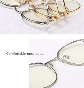 Anti Blue Light Glasses Frame Cat Eye Eyeglasses Frames Women Computer Protection Eyewear Optical Spectacles Myopia Frame