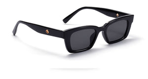 Rectangle Narrow Frame Mens Sunglasses Brand Designer Fashion Black Sun glasses for Women Anti-UV S1077