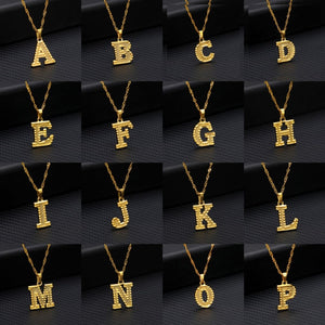 Collier Femme 2020 Capital Letter Neckaces For Women Boho Jewelry Stainless Steel Alphabet Initial Necklace Best Friend Gift