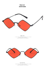 Load image into Gallery viewer, 2022 Sunglasses Women Metal Rhombus Sun glasses Irregular Vintage Small Frame Goggle Uv400 Ladies Oculos Gafas De Sol