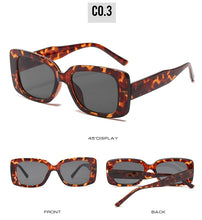Load image into Gallery viewer, Vintage Square Sunglasses Women Black Rectangle Sun Glasses for Men Classic Eyewear UV400 Korea Style