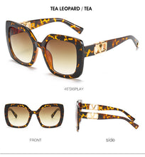 Load image into Gallery viewer, 2022 New Fashion Oversized  Sunglasses Women Luxury Brand Designer Big Frame Gradient Square Sun Glasses For Female UV400