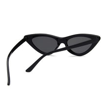 Load image into Gallery viewer, Cute Sexy Retro Cat Eye Sunglasses Women Small Black White Triangle Vintage  Ladies Sun Glasses Red Female UV400