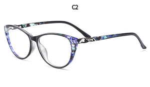 Fashion Women Cat Eye Glasses Frame Ultralight Plastic TR90 Female Myopia Prescription Spectacles Frames MD1835