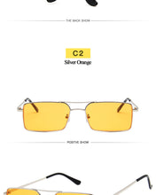 Load image into Gallery viewer, RBRARE Luxury Brand Designer Sunglasses Women 2022 High Quality Square Sunglasses Women Gothic Glasses Vintage Oculos Feminino