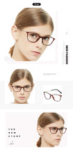 Load image into Gallery viewer, OCCI CHIAR Cat Eye Blue Light Glasses Frame Women Computer Glasses Decorative Myopia Prescription Eyeglasses Frames Fake Eyewear