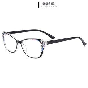 Gmei Optical Stylish Ultralight TR90 Oval Women Optical Glasses Frame For Myopia Prescription Eyeglasses Women Eyewear M1814