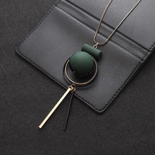 Load image into Gallery viewer, Bohemian Geometric Wood Handmade Vintage Tassel Long Sweater Chain Necklace Fashion Women Jewelry Accessories