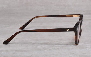 High Quality Korean Brand GENTLE  Milan Eyeglasses Frames Women Men Round Acetate Prescription Reading Glasses Frames With Case