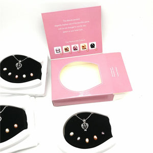 Natural Oyster Wish Pearl Pendant Necklace Charm Necklace Gift Box Popular Fashion Women Jewelry Gift