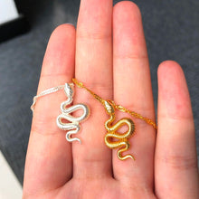 Load image into Gallery viewer, Stainless Steele Snake Necklace 2020 Cute Animal Snake Pendant Necklace For Women Temperament Snake Pendant Necklace Jewelry