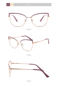 Optical Glasses Frame Women New Fashion Vintage Cat Eye Prescription Eyeglasses Women Myopia Spectacle Eyewear MG3574