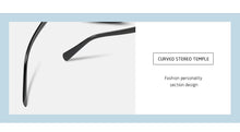 Load image into Gallery viewer, 2022 Sunglasses Women Gradient Fashion Brand Designer  retro square frame Women Sunglasses UV400 Black Shades oversized oculos