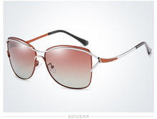 Load image into Gallery viewer, Luxury Vintage Polarized Sunglasses Women Fashion Oversized Sun Glasses Ladies Cat Eye Shades Glasses Oculos Gafas