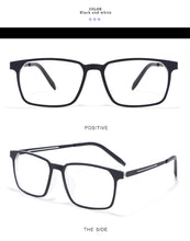 Carica l&#39;immagine nel visualizzatore di Gallery, Gmei Optical Eyeglasses Frame For Men And Women 8878 Titanium Flexible Legs With TR90 Plastic Front Rim Eyewear Spectacles Frame