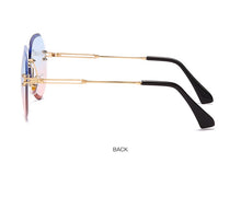 Load image into Gallery viewer, New Fashion Rimless Sunglasses Luxury Brand Design Women Metal Sun glasses Lady UV400 Shades Eyewear Oculos de sol