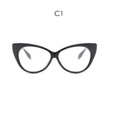 Load image into Gallery viewer, iboode Classic Cateye Clear Lens Glasses Sexy Women Plain Mirror Eyewear Vintage Cat Eye Elegant Female Goggle Eyeglasses