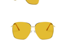Load image into Gallery viewer, 2022 Fashion Metal Women Sunglasses Mirror Classic Large frame Retro Street Beat Glasses Travel Oculos De Sol UV400