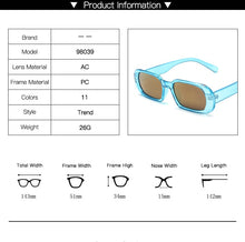 Load image into Gallery viewer, Small Sunglasses Women Fashion Oval Sun Glasses Men Vintage Green Eyewear Ladies Traveling Style UV400 Goggles