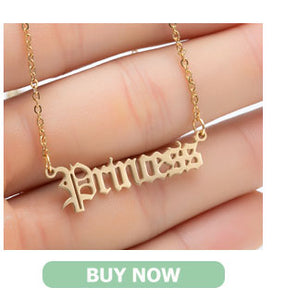 Personalize Year Number Necklaces for Women Custom Year 1980 1989 2000 Birthday Gift from 1980 to 2019