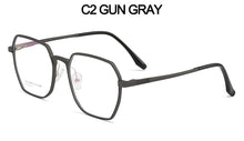 Load image into Gallery viewer, Gmei Optical Classic Men Aluminum Magnesium Glasses Frame With Spring Hinges Square Spectacles Frames Eyewear GF9001