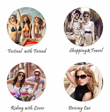 Load image into Gallery viewer, 2022 Fashion Retro Oversized Round Sunglasses Women Designer Sun Glasses oculos de sol feminino Glasses Female Goggle Eyeglasses