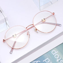 Load image into Gallery viewer, Cute 3D Panda Glasses Anti-Blue Light Anti-Radiation Glasses Round Shaped Fashion for Women TC21