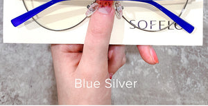 Cat Eye Myopia Optical Glasses Frame Women Anti Blue Light Prescription Eyeglasses Frame Ladies Clear Computer Spectacles Frame
