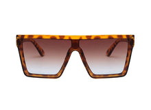 Load image into Gallery viewer, Vintage Square Sunglasses Woman Siamese Oversized Sunglasses Woman/Men Retro Sunglasses Lentes De Sol Mujer