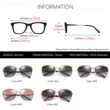 Load image into Gallery viewer, Luxury Vintage Polarized Sunglasses Women Fashion Oversized Sun Glasses Ladies Cat Eye Shades Glasses Oculos Gafas