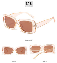 Load image into Gallery viewer, Vintage Square Sunglasses Women Black Rectangle Sun Glasses for Men Classic Eyewear UV400 Korea Style
