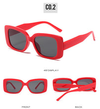 Load image into Gallery viewer, Vintage Square Sunglasses Women Black Rectangle Sun Glasses for Men Classic Eyewear UV400 Korea Style