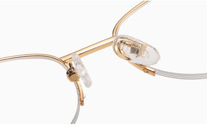 Semi Rimless Cat Eye Myopia Glasses Frame Women Optical Prescription Eyeglasses Frame Ladies Retro Luxury Brand Spectacles Frame