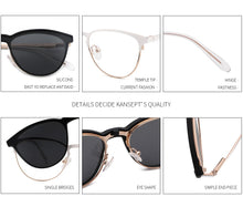 Load image into Gallery viewer, Vintage Cateye Sunglasses Women Clip on Brand Designer Optical Myopia Eyeglass Frame Prescription glasses Multifunction