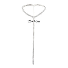 Load image into Gallery viewer, 2020 Rhinestone Choker Necklace Crystal Gem Luxury Collar Chain Necklaces Set Chunky Y Necklace Women Neck jewelry Accessories
