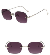 Load image into Gallery viewer, 2022 Women Glasses Frame Luxury Eyeglasses Frame Women Anti Blue Light Eyewear Optics Brand Women Frameless Spectacle