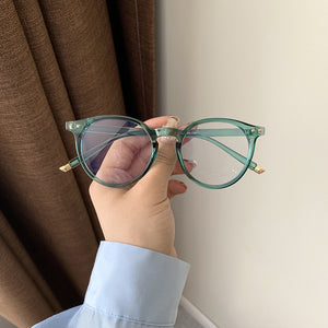 Glasses Frames Women Men Eye Glasses Blue Light Blocking Glasses Round Reading Computer Glasses Anti Blue Light