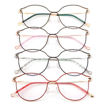Load image into Gallery viewer, Gmei Optical Stylish Urltra-Light Titanium Alloy Women Full Rim Glasses Frames For Myopia Reading Prescription Eyeglasses M18042