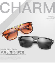 Load image into Gallery viewer, sunglasses women men 2022 rectangle moda sun glasses blue leopard cool oculos de sol feminino Beach glasses