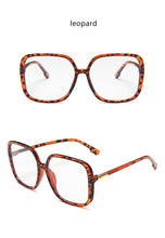 Load image into Gallery viewer, Vintage Oversized Square Glasses Frame Women 2022 New Retro Big Eyeglasses Female Clear Lens Optical Spectacles Transparent