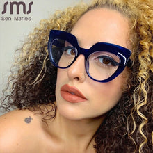 Load image into Gallery viewer, Cat Eye  Optical Glasses Women Men Vintage Clear Glasses Eyeglasses Frame Transparent Lens Spectacle Frame Prescription Unisex