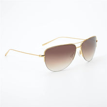 Load image into Gallery viewer, Super light 12g Strummer Sunglasses Pure Titanium Frame with Gradient lens Pilot Sunglasses Men Unisex OV1004S sunglasses