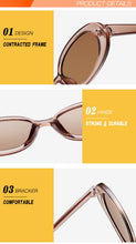 Load image into Gallery viewer, LongKeeper 2022 Small Oval Sunglasses Women Men Retro Vintage  Sun Glasses Ladies Black White Pink Clear Shades for Female 90s