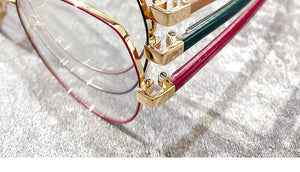 Big Cat Eye Optical Glasses Frame Women Myopia Prescription Eye glasses Frame Ladies Anti Blue Light Computer Spectacles Frame