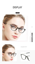 Load image into Gallery viewer, OCCI CHIAR Cat Eye Blue Light Glasses Frame Women Computer Glasses Decorative Myopia Prescription Eyeglasses Frames Fake Eyewear
