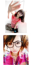 Carica l&#39;immagine nel visualizzatore di Gallery, TinffGan Big Glasses Frame  Women large Eyeglasses Frame Men Eye Glasses Frames pc Spectacle black Eyewear oculos de grau