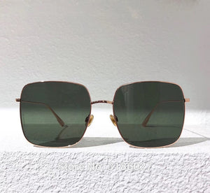 fashion women Luxury Brand optical Polarized Sun glasses frame square metal high quality big square eyeglasses frame STELLAIRE