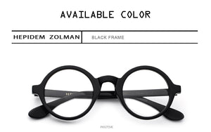 Acetate Optical Glasses Frame Men Full Retro Vintage Round Circle Prescription Eyeglasses Nerd Women Spectacles Myopia Eyewear
