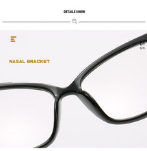 Load image into Gallery viewer, RBENN Lady Cat Eye Glasses Frames For Women Sexy Oversized Metal Frame Brand Designer Optical Eyeglasses Fashion Eyewear Female